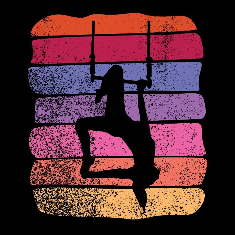 Aerialist Vintage Cloud Swing Trapezoid