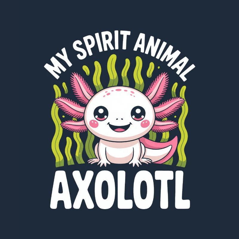 Mein Geisttier-Axolotl