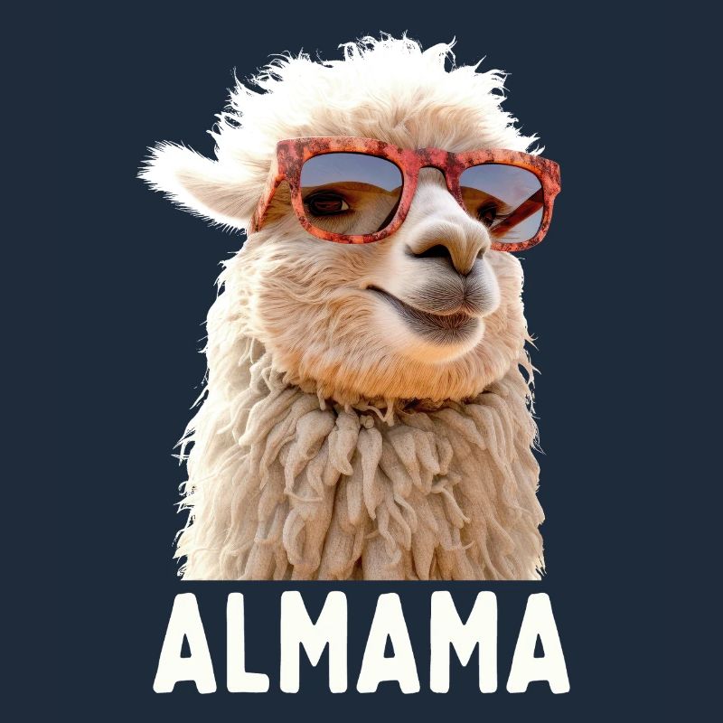 Almama Süßes Alpaka Mama Muttertag Lama Mom Mutter
