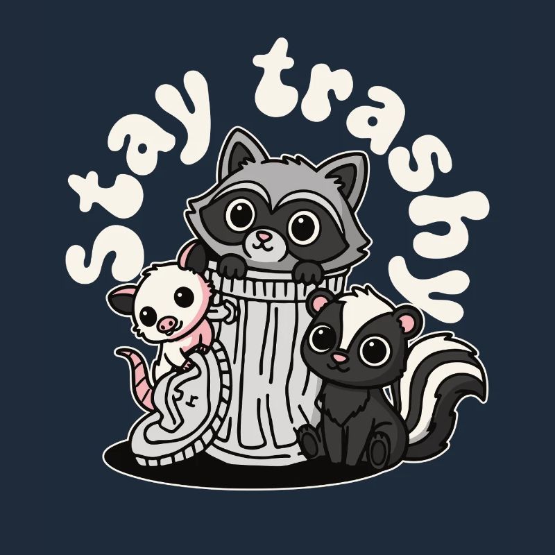 Reste Raton laveur Opossum Skunk