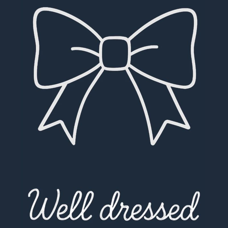 Well dressed.