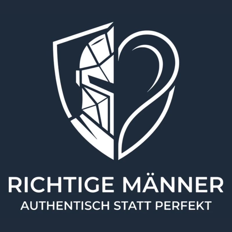Authentische Männer Shield