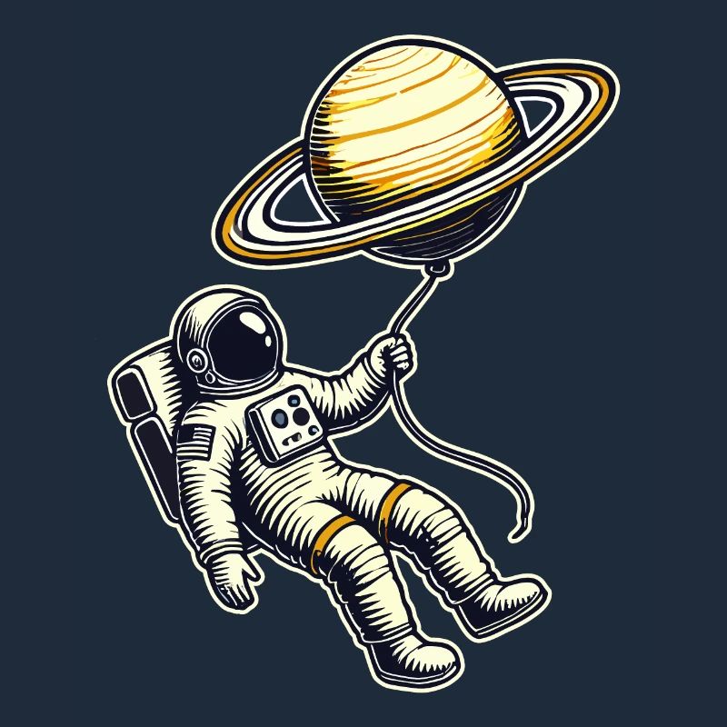 Flotter avec Saturne – Conception d’un ballon astronaute