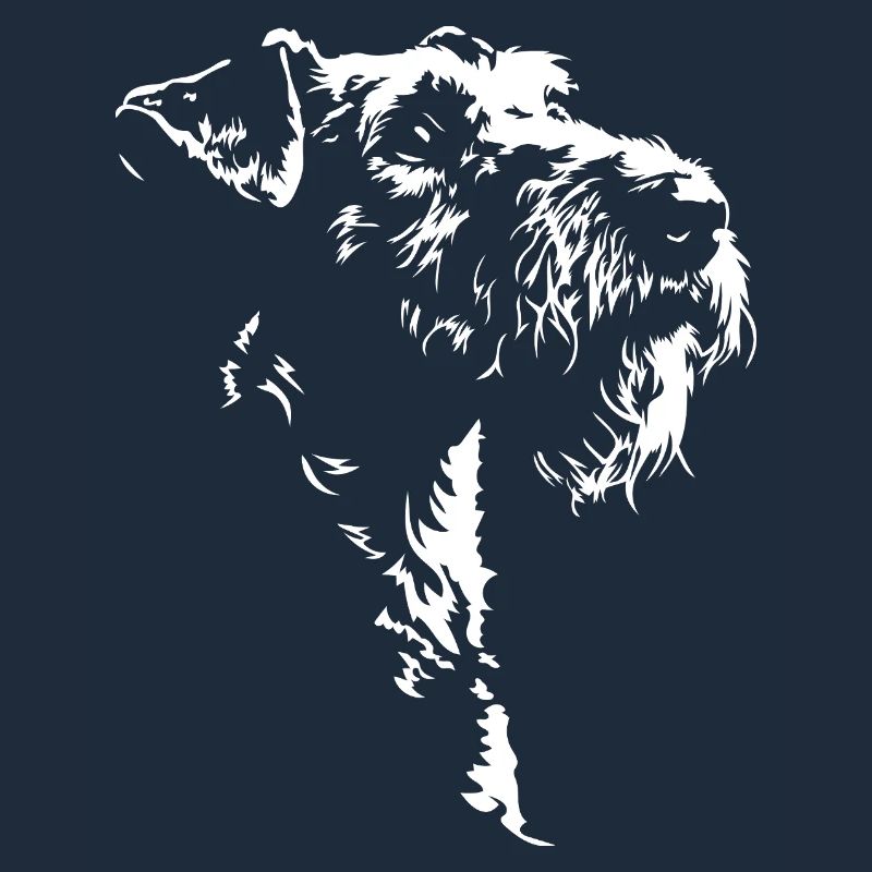 Airedale Terrier Silhouette Hunde Hund Wilsigns