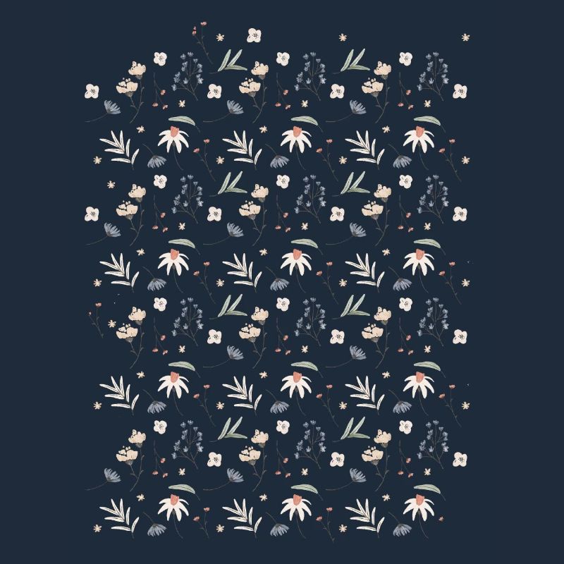 Pastel floral pattern