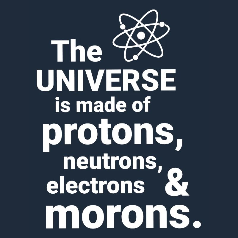Das Universum besteht aus Protonen, Neutronnen