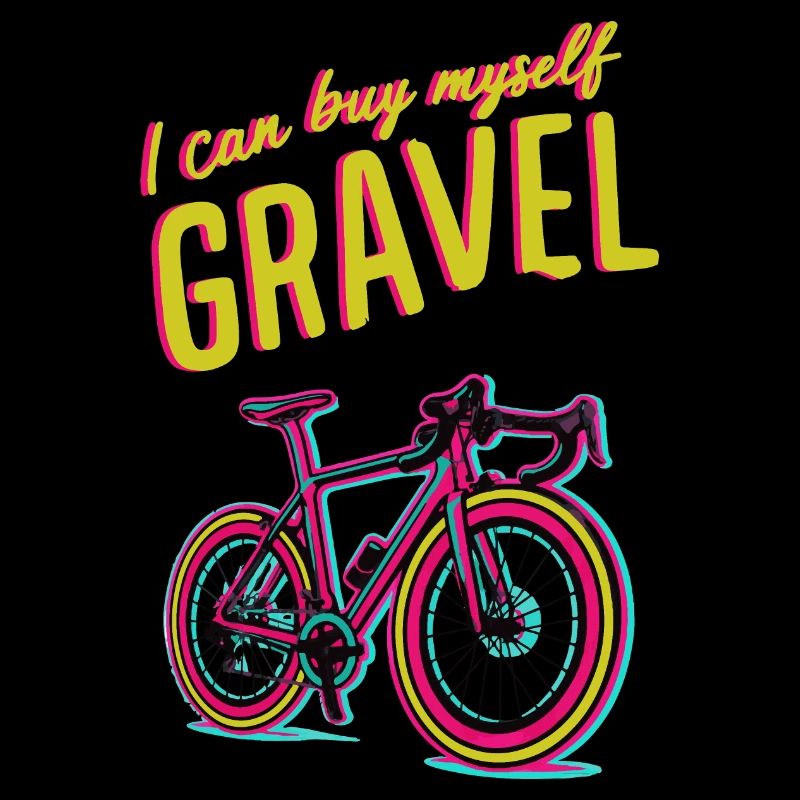 Motivation vibrante pour le cyclisme sur gravier