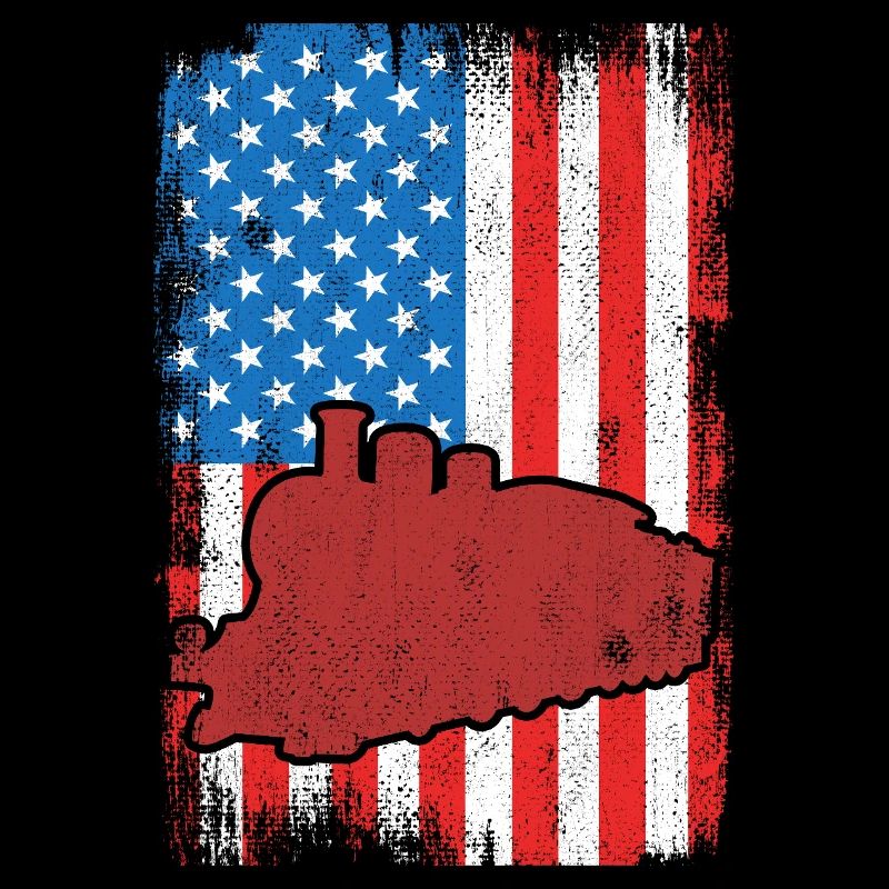 4. Juli USA Eisenbahn