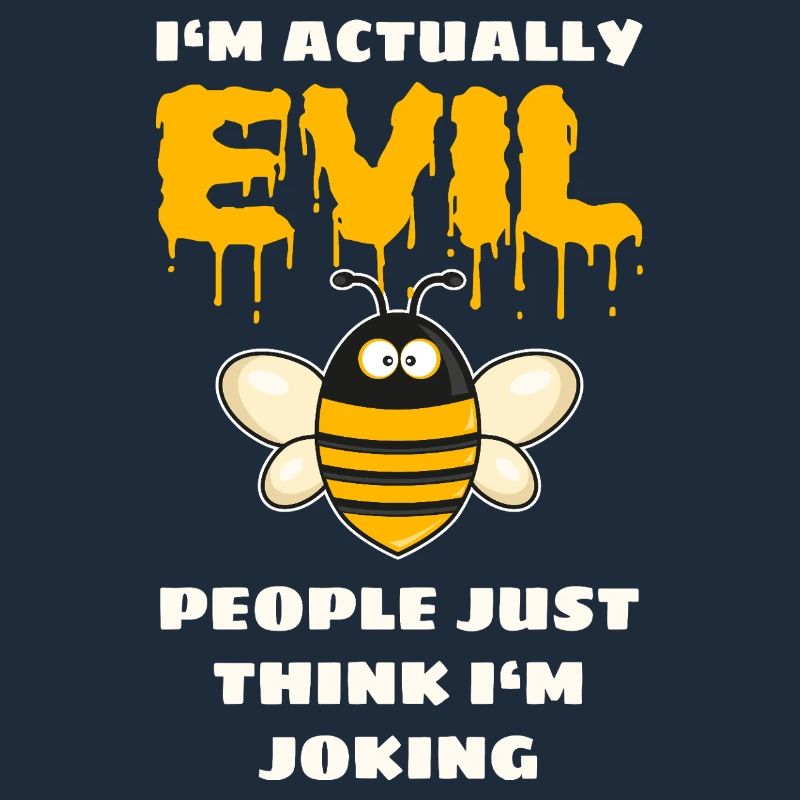 Funny Evil Bee