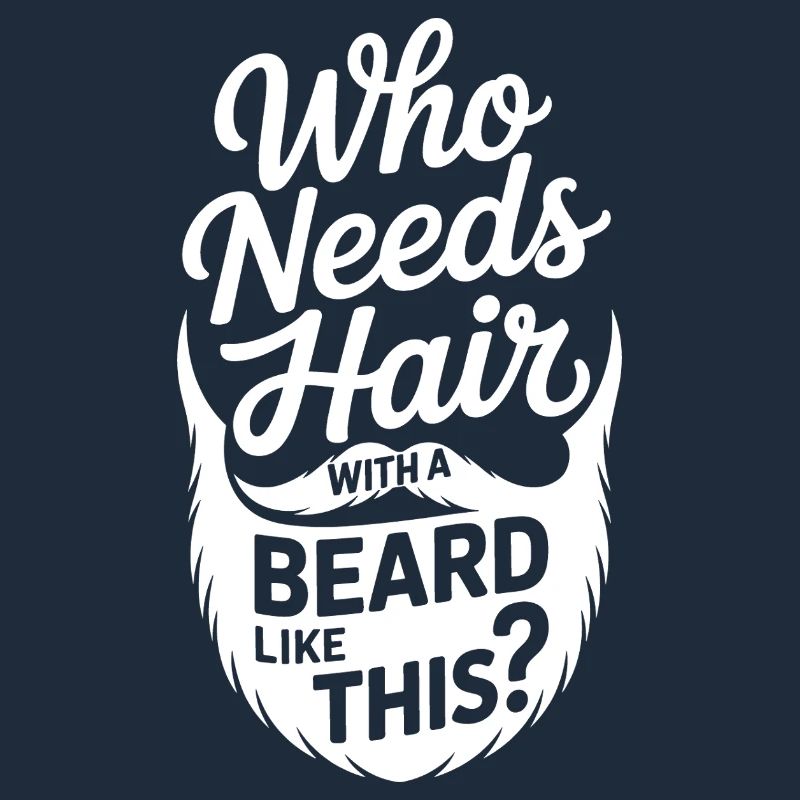 Who Needs Hair With A Beard Like This Bart Glatze