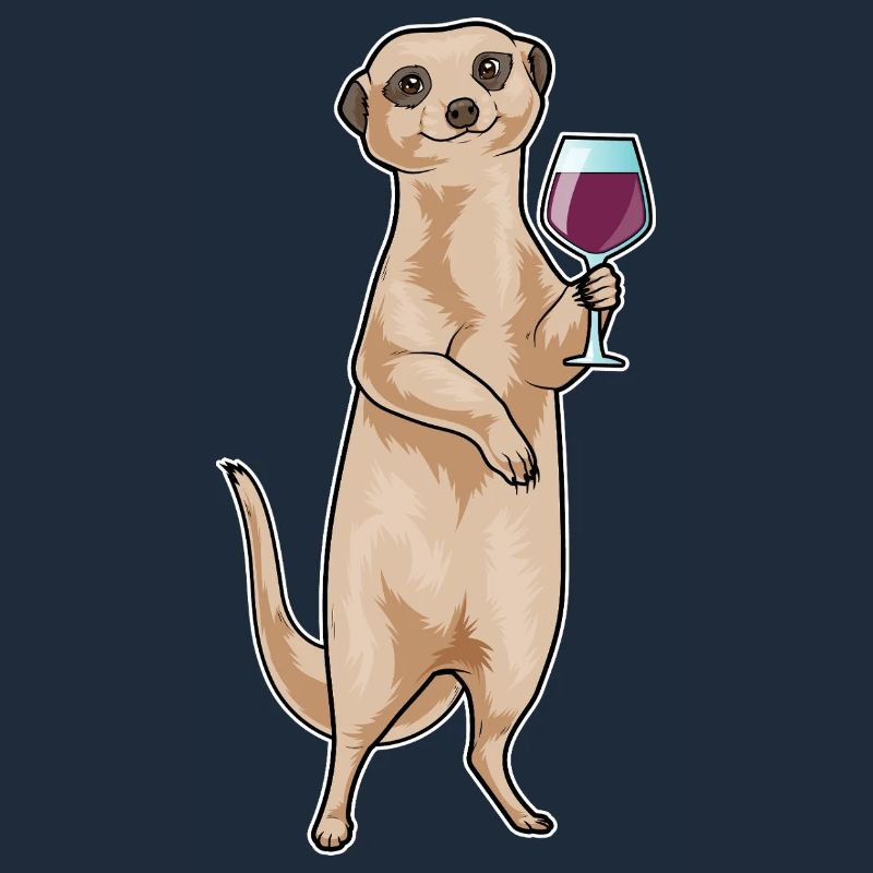 Vin rouge de suricate