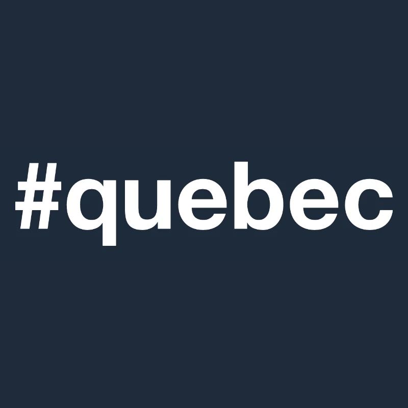 QUÉBEC Kanada Canada Hashtag