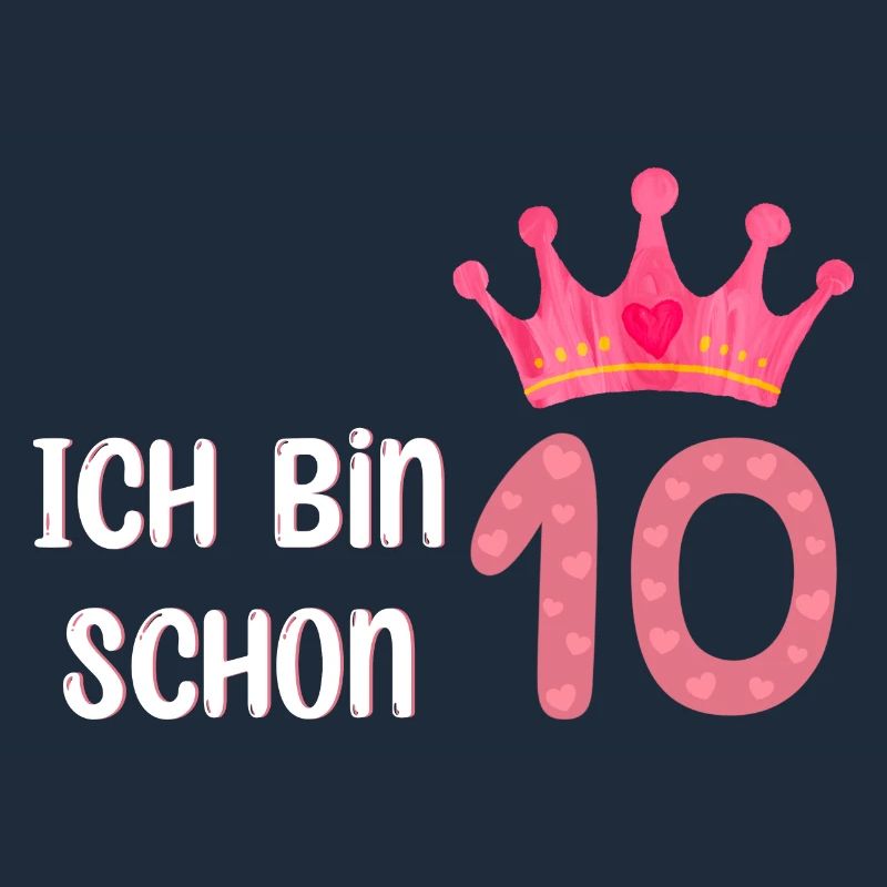 Ich bin schon 10