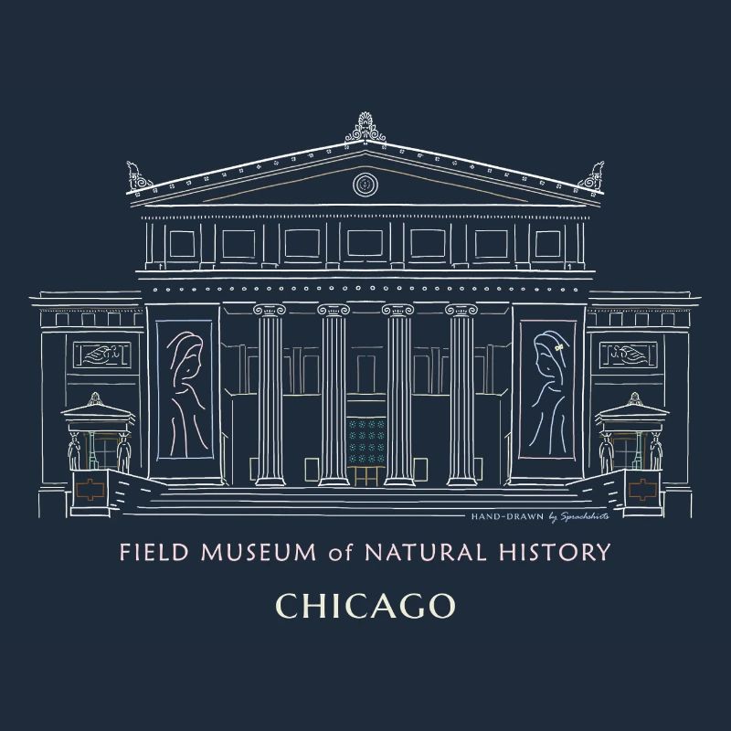 Chicago, Musée d’histoire naturelle du dessin à la main
