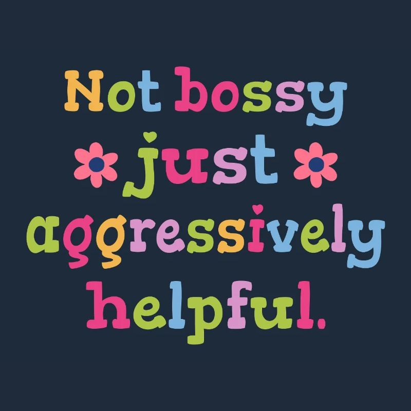 Not determining, just helpful humor
