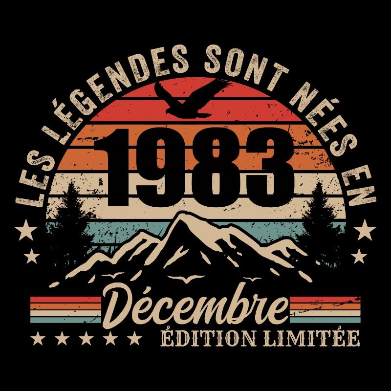 Rétro Décembre 1983 - Cadeau 42 Ans