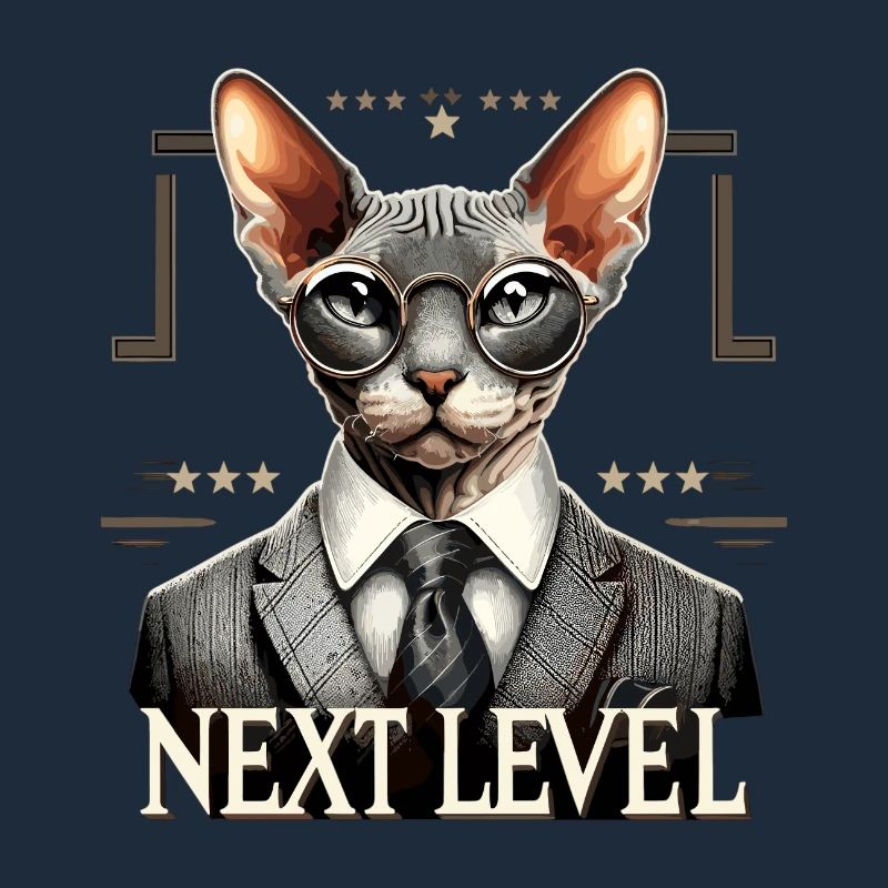 Cornish Rex Anzug Next Level Katze Geschenk