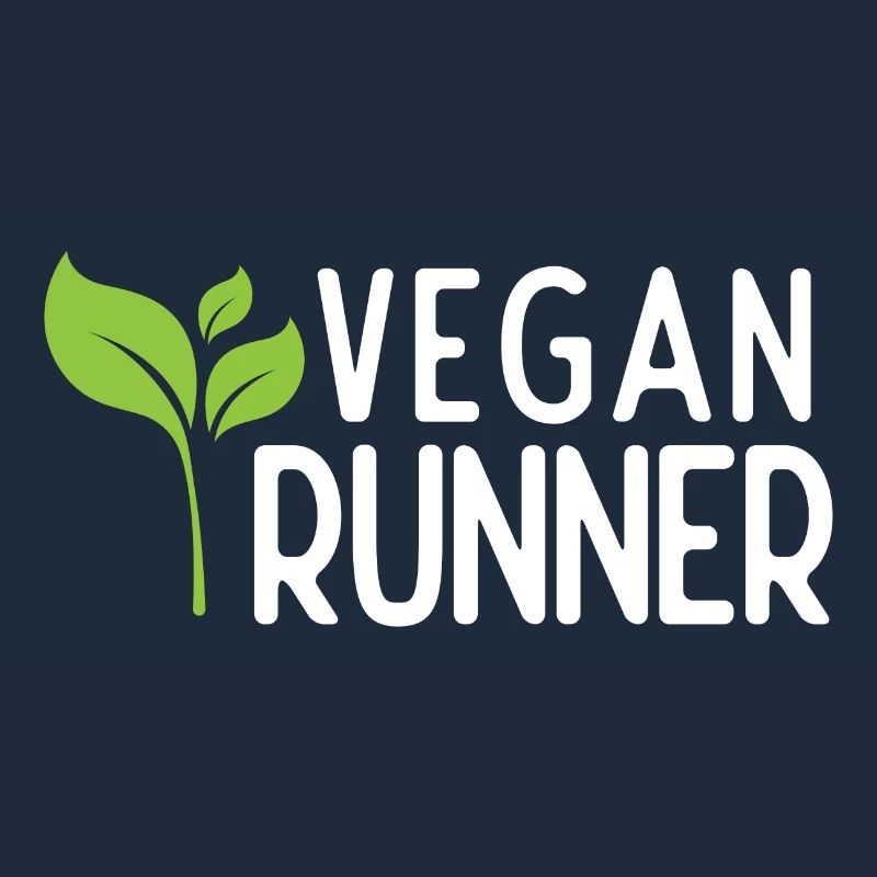 Coureur végétalien