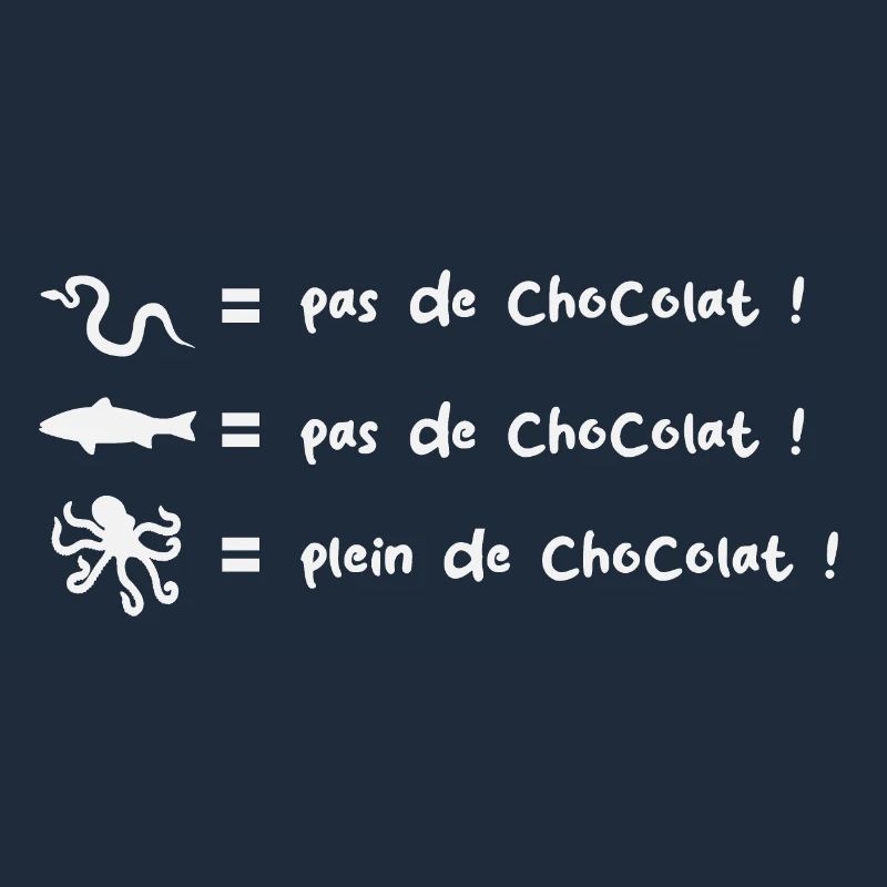 pas de chocolat!