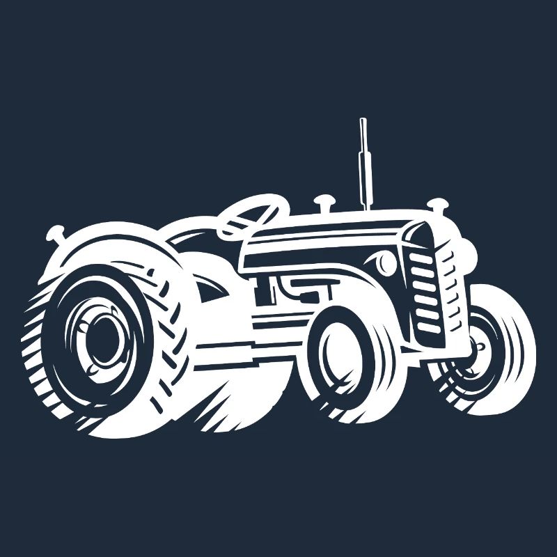 Traktor Silhouette Bauer Landwirtschaft