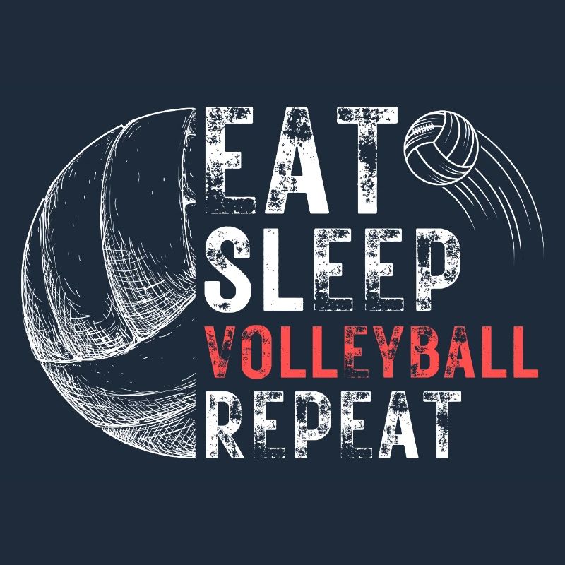 Manger dormir Volley-ball Répéter