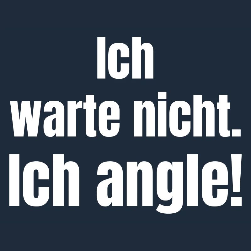 Ich angle Spruchblock