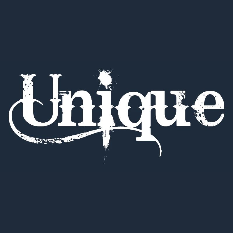 Unique Einzigartig Unikat Selbstwert Einzig Artig
