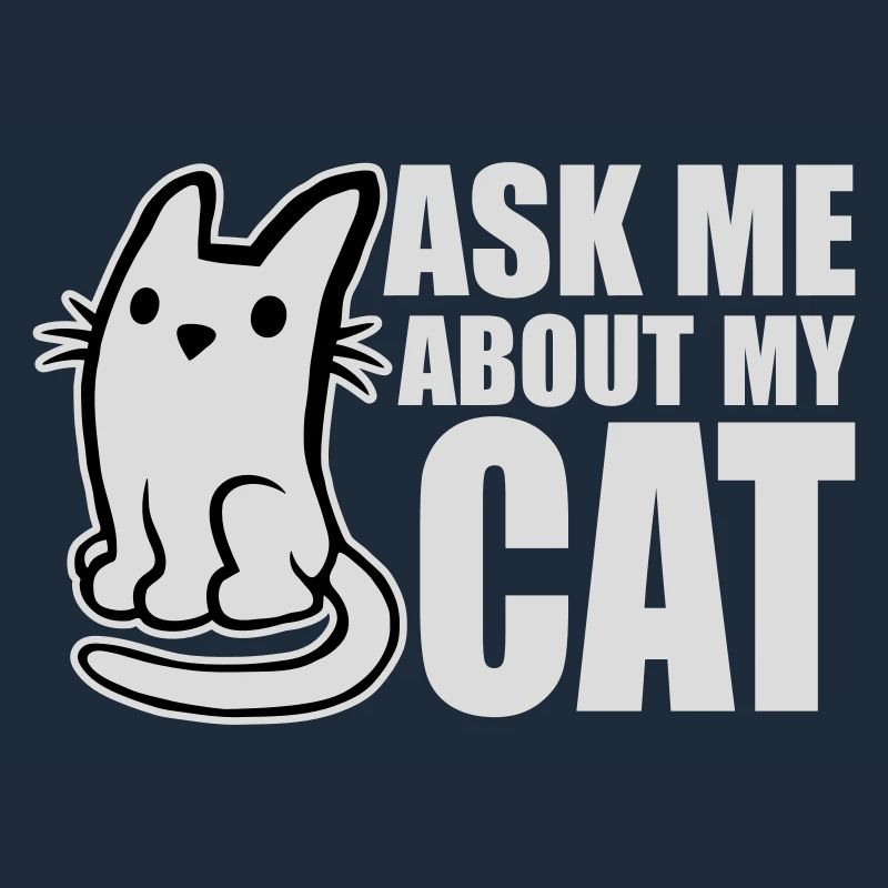 Demandez-moi pour mon chat Chat Amour des animaux Animaux