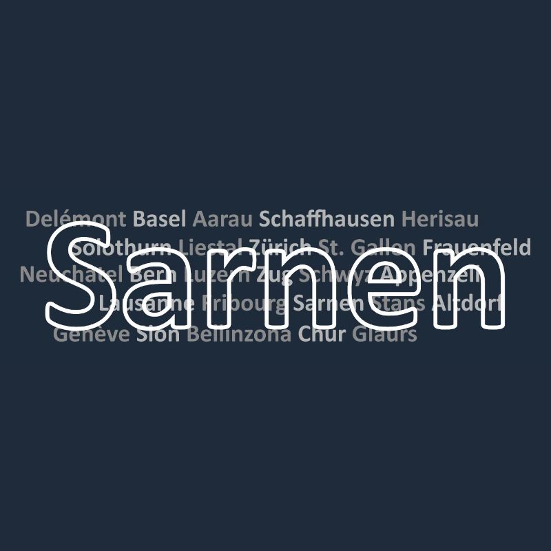 Schweizer Städte Sarnen