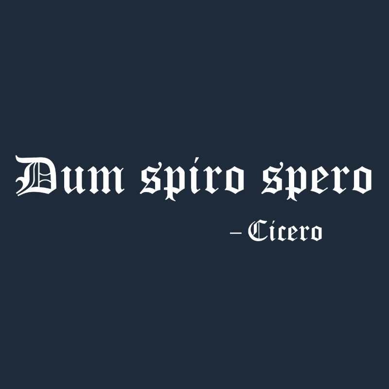 Dum spiro spero par Cicero
