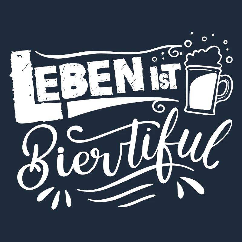 Leben ist Biertiful Bier Party Grillparty Geschenk