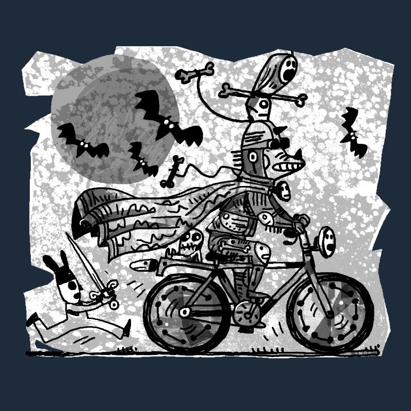 gothic cyclist