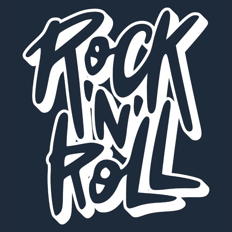 Rock 'n' Roll Graffiti-Text