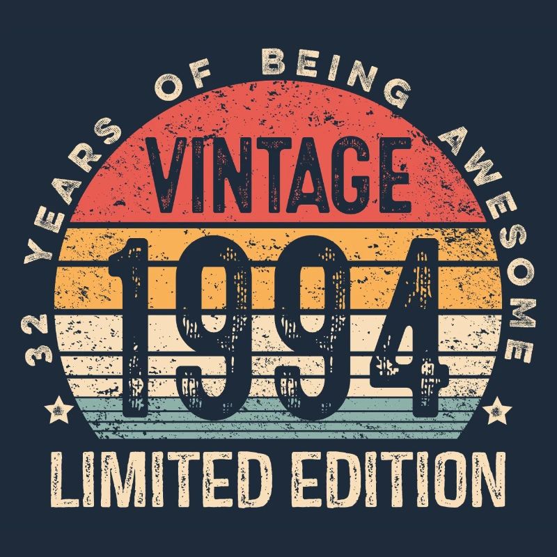 32e anniversaire Né en édition limitée 1994