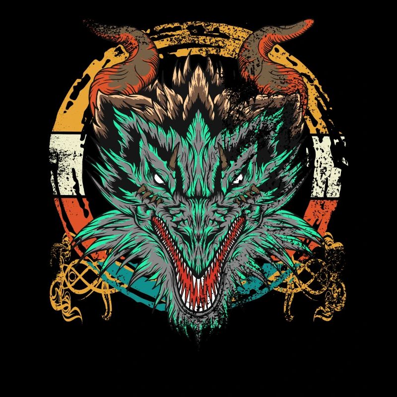 Drache, Drachen, asiatischer Drache