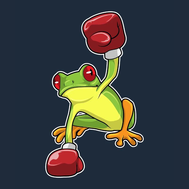 Boxer Grenouille Boxe Gants de Boxe Boxe