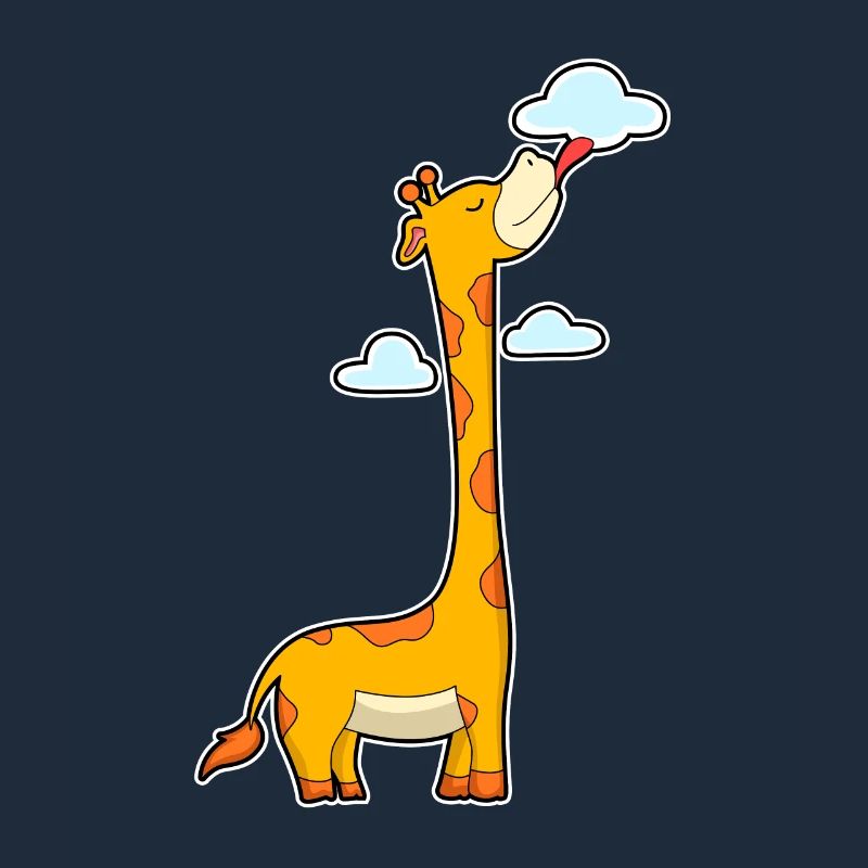 Giraffe Wolken