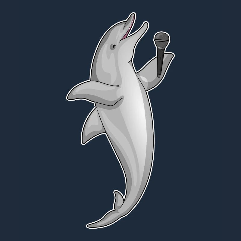 Chant Dolphin Singer Microphone