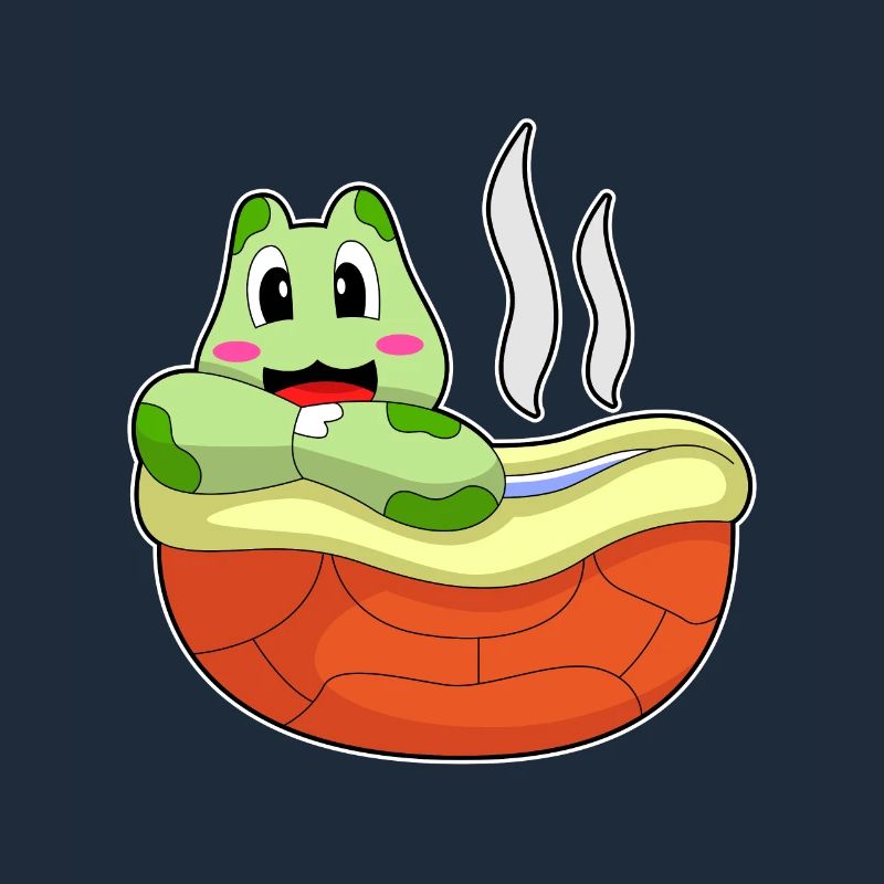 Turtle Bathing Bathtub