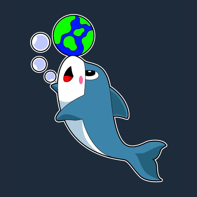 Globe Terre Dauphins
