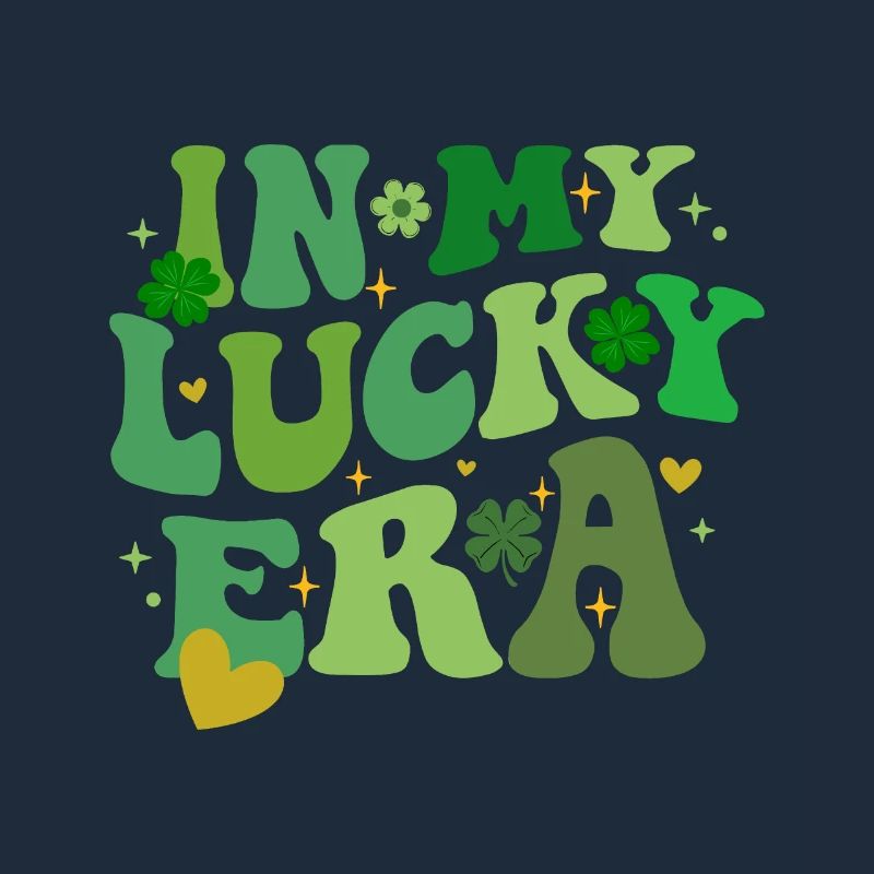 Dans mon ère chanceuse, le trèfle de la Saint-Patrick