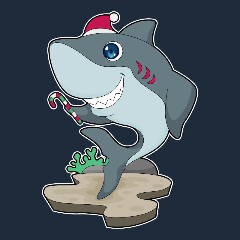 Requin Canne de Noël