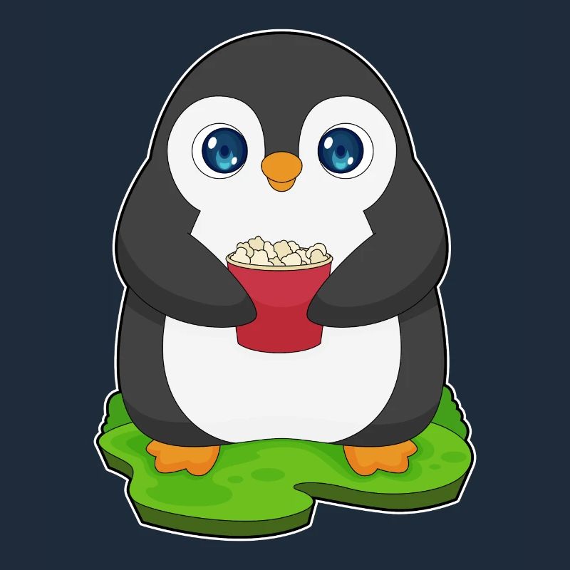 Pop-corn pingouin