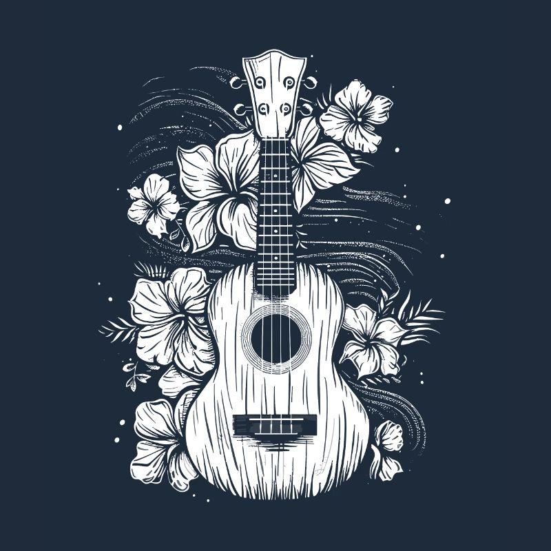 Ukulele Comic Look