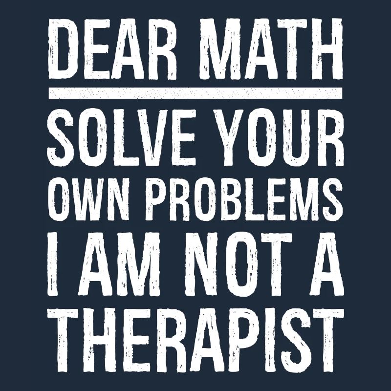 Cher math chemise drôle