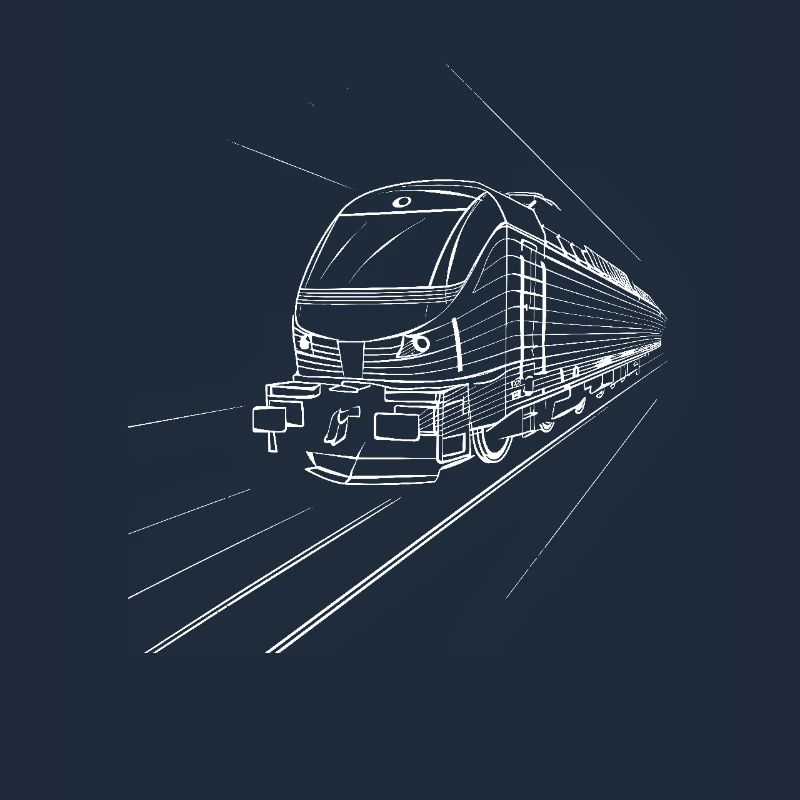 Dessin de train