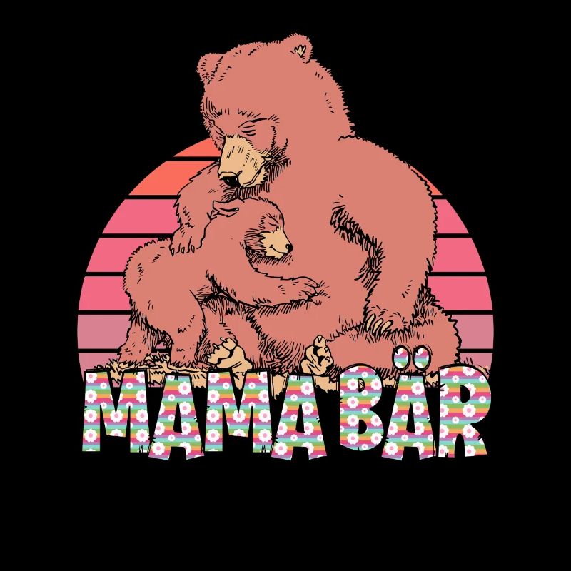 Bientôt Mama MOTHER BEAR Drôle