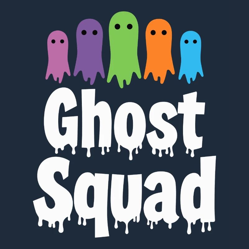 Ghost Squad - Halloween Ghost Saying