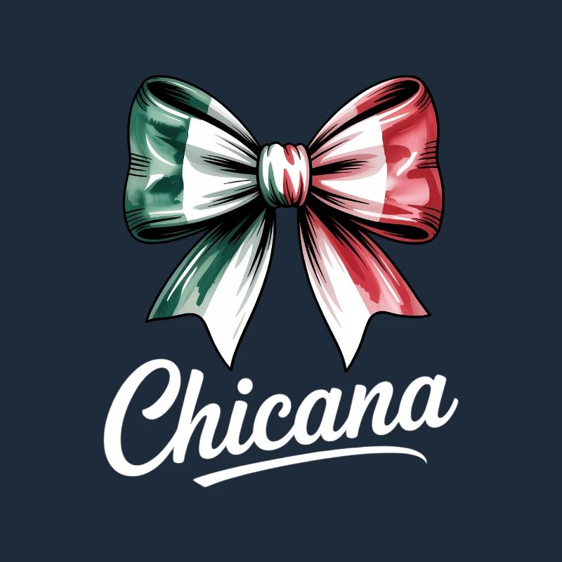 Chicana Bow Italy Flag Design