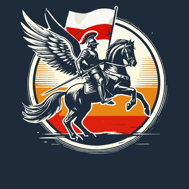 Winged Hussar Sunset Polish Warrior